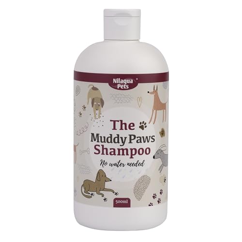 Nilaqua Pets Muddy Paws Hunde-Shampoo, kein Ausspülen, Wassermelonen-Duft, weich und freundlich, Tiefenreinigung, Haustier-Shampoo, platzende Schaumwirkung für schlammige Pfoten und Fleckenreinigung Nilaqua Pets Muddy Paws Hunde-Shampoo, kein Ausspülen, Wassermelonen-Duft, weich und freundlich, Tiefenreinigung, Haustier-Shampoo, platzende Schaumwirkung für schlammige Pfoten und Fleckenreinigung von Nilaqua