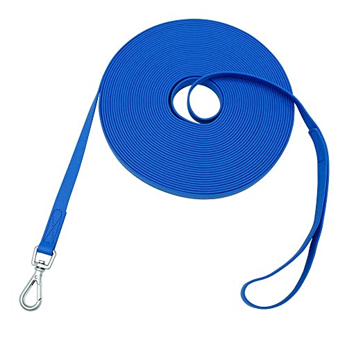 wasserdichte Hundeleine, Lange Trainingsleine für Hunde, 5 m/10 m/15 m/30 m, geruchshemmend, geeignet für kleine, mittlere und große Hunde wasserdichte Hundeleine, Lange Trainingsleine für Hunde, 5 m/10 m/15 m/30 m, geruchshemmend, geeignet für kleine, mittlere und große Hunde von Nimble