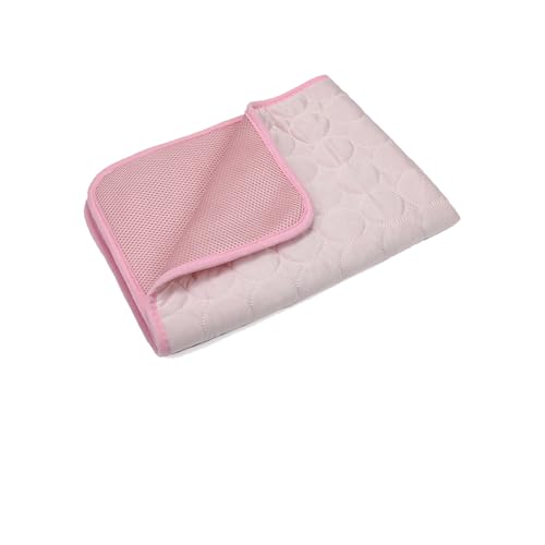 Nimedala Kühlmatte für Hunde, groß, Kühlmatte für Hunde und Katzen (Pink,XXL) von Nimedala