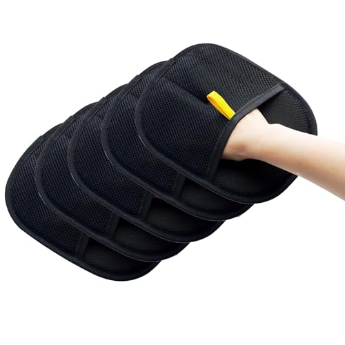 Nimedala Tierhaarentfernungshandschuh, Fellpflegehandschuh für Hunde und Katzen (5Pcs) von Nimedala