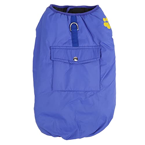 Hund warme Weste weich verstellbar doppelseitig wasserdichtes Haustier Kaltes Wettermantel für Hunde mittelgroß (2XL) von NinGYiYan