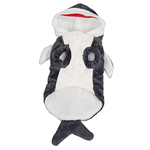 Hundehodie Tierform Warmer Samt bequemer Haustiermantelpullover für kleine und mittlere Hunde (Xs) von NinGYiYan