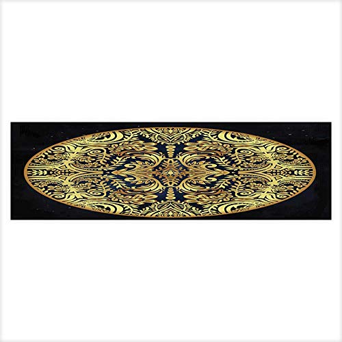 NineHui Hintergrund für Aquarien, statisch, feststehend, malayanischer (Panthera Tigris Jacksoni) PVC Dekorationspapier, 60 x 30 cm, L35.4 x H15.7, Color14 von NineHui