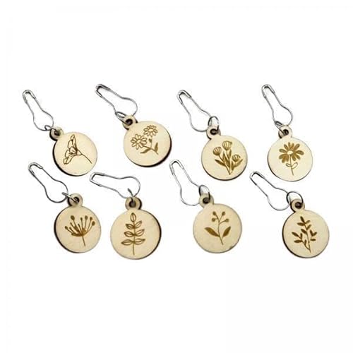 Nishiyuenyi 2x8 Teiliges Set Maschenmarkiererring Strickmuster Erinnerungszubehör Charms Zum Häkeln Quilten von Nishiyuenyi