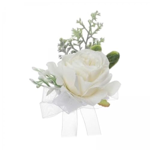 Nishiyuenyi 3xHandgelenk Corsage Band Armband Handblumen für Brautjungfern BrautstilA Nishiyuenyi 3xHandgelenk Corsage Band Armband Handblumen für Brautjungfern BrautstilA von Nishiyuenyi