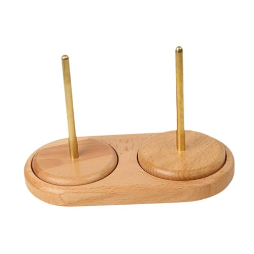 Nishiyuenyi Holzgarnhalter, Tragbarer Spender für Basteln, Nähen, Stricken, Wolle, Strang, Kordel Nishiyuenyi Holzgarnhalter, Tragbarer Spender für Basteln, Nähen, Stricken, Wolle, Strang, Kordel von Nishiyuenyi