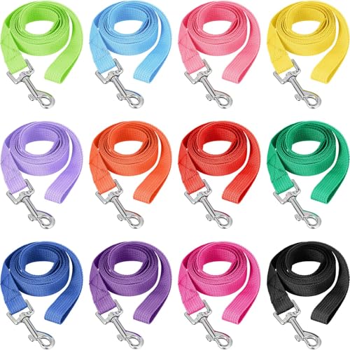 12 Stück Nylon-Hundeleine, 1,5 m, Hundetrainingsleine, 12 Farben, Welpenleine, Lange Leine, Welpen, Traktionsseil für kleine, mittelgroße Hunde, Training, Spielen, Camping oder Hinterhof 12 Stück Nylon-Hundeleine, 1,5 m, Hundetrainingsleine, 12 Farben, Welpenleine, Lange Leine, Welpen, Traktionsseil für kleine, mittelgroße Hunde, Training, Spielen, Camping oder Hinterhof von Nisone