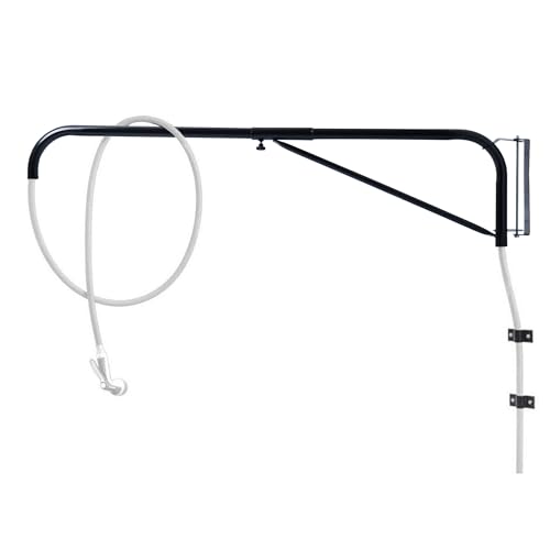 Nisorpa 162 cm Wandmontierter Schwungarm Pferdewaschaufsatz mit breitem Durchmesser Schlauchausleger 180 Grad drehbarer Pferdeausleger passend für Standard-Gartenschlauch, Schlauch Nicht im Nisorpa 162 cm Wandmontierter Schwungarm Pferdewaschaufsatz mit breitem Durchmesser Schlauchausleger 180 Grad drehbarer Pferdeausleger passend für Standard-Gartenschlauch, Schlauch Nicht im von Nisorpa
