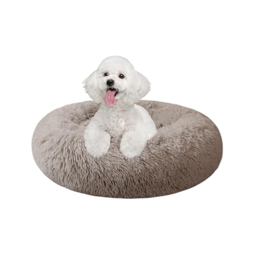 Nisrada Hundebett für kleine, mittelgroße und große Hunde, 50cm, waschbar, rund, gemütlich, weich, Haustierbett für Welpen und Kätzchen, mit Rutschfester Unterseite Nisrada Hundebett für kleine, mittelgroße und große Hunde, 50cm, waschbar, rund, gemütlich, weich, Haustierbett für Welpen und Kätzchen, mit Rutschfester Unterseite von Nisrada