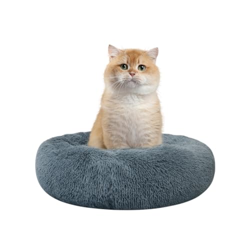 Nisrada Katzenbetten für Indoor-Katzen, 40 cm, Hundebett für kleine Melium-große Hunde, waschbares, rundes Haustierbett für Welpen und Kätzchen, mit rutschfester Unterseite Nisrada Katzenbetten für Indoor-Katzen, 40 cm, Hundebett für kleine Melium-große Hunde, waschbares, rundes Haustierbett für Welpen und Kätzchen, mit rutschfester Unterseite von Nisrada