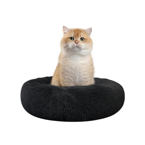 Nisrada Katzenbetten für Indoor-Katzen, 40 cm, waschbar, rundes Haustierbett für Welpen und Kätzchen, mit rutschfester Unterseite Nisrada Katzenbetten für Indoor-Katzen, 40 cm, waschbar, rundes Haustierbett für Welpen und Kätzchen, mit rutschfester Unterseite von Nisrada