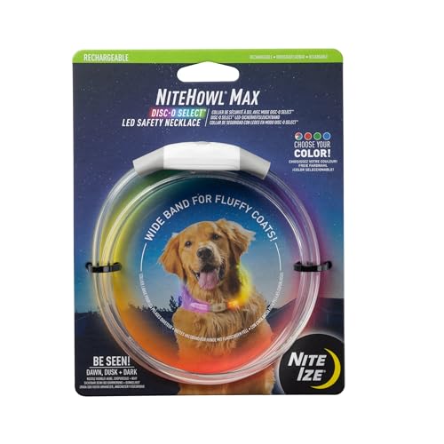 NiteHowl® Max Rechargeable LED Safety Necklace - Disc-O Select™ von Nite Ize