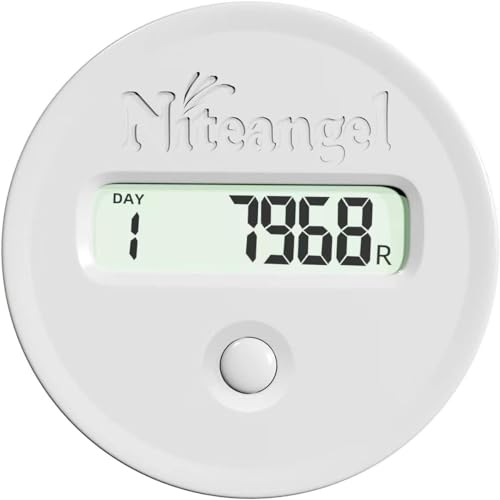 Niteangel Genauigkeit Hamster Rad Pedometer - Kleintier-Schrittzähler für Niteangel Super-Silent Hamster Rad | Acryl Rad | Holz Rad (Niteangel Rad-Schrittzähler) von Niteangel