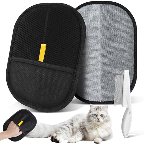 Niuny Fellmagnet Handschuh 2Stk pet Hair Remover 1Stk Flohkamm Katzen Handschuhe fellpflege Doppelseitige Fellhandschuhe Fingerlos Katze statische katzenpflege handschuh zum Katzenhaare Entfernen Niuny Fellmagnet Handschuh 2Stk pet Hair Remover 1Stk Flohkamm Katzen Handschuhe fellpflege Doppelseitige Fellhandschuhe Fingerlos Katze statische katzenpflege handschuh zum Katzenhaare Entfernen von Niuny