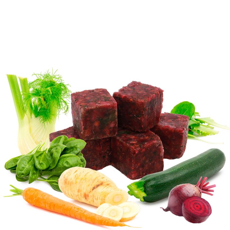 Veggie Cubes V - Gemüsewürfel - gefroren, 10 Stück von Nivoba