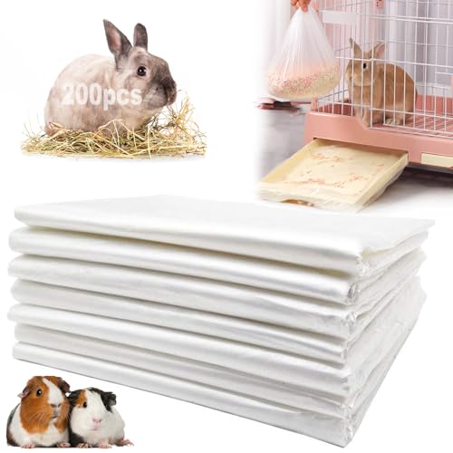 Niwaes Einweg-Kaninchenkäfig-Einlagen, 89,9 x 68,9 cm, große Hasenkäfig-Tablett-Einlagen, transparenter Kunststoff, Meerschweinchen, Toilettenfolie für Kaninchen, Frettchen, Chinchillas, Vögel, Niwaes Einweg-Kaninchenkäfig-Einlagen, 89,9 x 68,9 cm, große Hasenkäfig-Tablett-Einlagen, transparenter Kunststoff, Meerschweinchen, Toilettenfolie für Kaninchen, Frettchen, Chinchillas, Vögel, von Niwaes