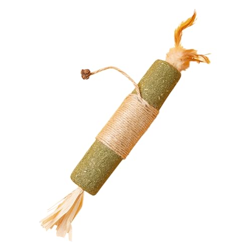 Catnip -Kaustocks - Katzenzahnmedizinspielzeug, Catmint Chew Stick | Natürlicher Feder Teaser Für Kätzchen, Haustiersnack Für Orale Reinigung, Lustiges Spiel, Und Gesunde Zahnpflege Für Innenkat Catnip -Kaustocks - Katzenzahnmedizinspielzeug, Catmint Chew Stick | Natürlicher Feder Teaser Für Kätzchen, Haustiersnack Für Orale Reinigung, Lustiges Spiel, Und Gesunde Zahnpflege Für Innenkat von Nixiara
