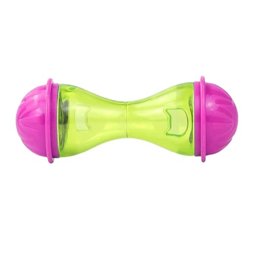 Hund Behandeln Ball - Interaktives Kauspielzeug, Haustierpuzzle -Feeder | Hartes Gummi -Snack -Ballspender, Smart Treat Puzzle, Welpen -Gehirnspielstimulator, Langsame Futtermittelkugel Für Mittelgroß von Nixiara