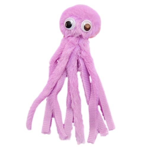 Kauspielzeug für Katzen – Verwenden Sie ein luxuriöses weiches Kätzchen, Mashew CILLOW PAETTOR für GITTURE DETTIMENTO, PATTRO FÜR KÄMPFER FÜR SCHLAGBUTEN, ÜBUNGSPAKTER CLAW, OCTOPUS FU von Nixiara