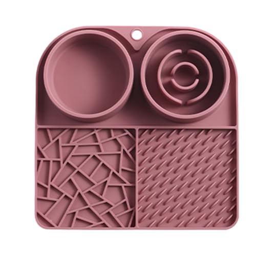 Leckmatte Für Langsames Fressen Für Hunde - Futternapf Für Langsames Fressen Für Hunde,2-in-1-Leckmatte Mit Saugnäpfen Für Und Katzen - Leckmatte Für, Leckmatte Für, Leckmatte von Nixiara