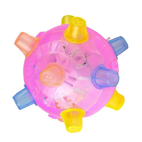 LedJumping Aktivierungsball – Hüpfendes Spielzeug, leuchtende Kugel | Puzzle-Ball mit interaktiver Beleuchtung für Haustiere, Welpentraining, Katzenübung, Ablenkung LedJumping Aktivierungsball – Hüpfendes Spielzeug, leuchtende Kugel | Puzzle-Ball mit interaktiver Beleuchtung für Haustiere, Welpentraining, Katzenübung, Ablenkung von Nixiara
