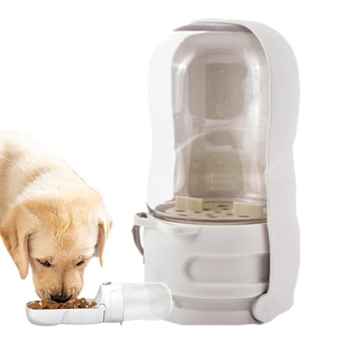 Nixiara 2-in-1-Wasserflasche für Hunde, Welpen-Wasserschale für unterwegs - 2-in-1-Wasserbecher des Welpen, Reisezubehör für Hunde, Wasserspender, Kohlefilter von Nixiara