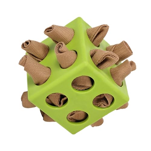 Nixiara Hund Denkball,Welpen Leckerli Spender Futterball Hund Denkspielzeug - Welpen Spielzeug Für Geistige Förderung Gegen Langeweile & Stress Nixiara Hund Denkball,Welpen Leckerli Spender Futterball Hund Denkspielzeug - Welpen Spielzeug Für Geistige Förderung Gegen Langeweile & Stress von Nixiara