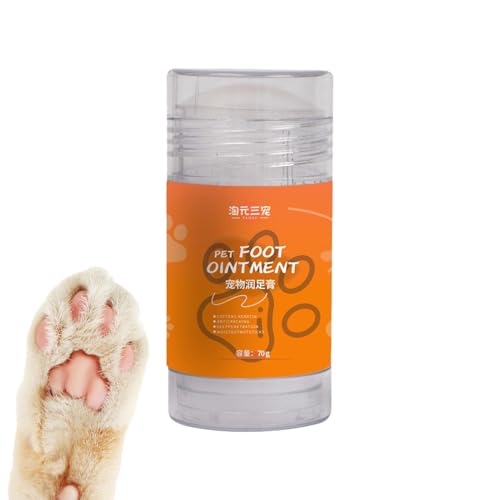 Nixiara Hundecreme für rissige,Reparaturcreme für rissige - Sahnebutter für Katze | 70 g Hundeschutz, schützt effektiv und sicher vor Rissen und Wunden und bildet eine unsichtbare Barriere von Nixiara