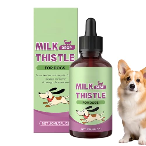 Nixiara Hundeleber Nahrungsergänzung | Flüssige Tropfen Zur Leberunterstützung,Flüssiges Ergänzungsfuttermittel Für Lebergesundheit Und Wohlbefinden - Für Haustiere Katzen Und Hunde von Nixiara