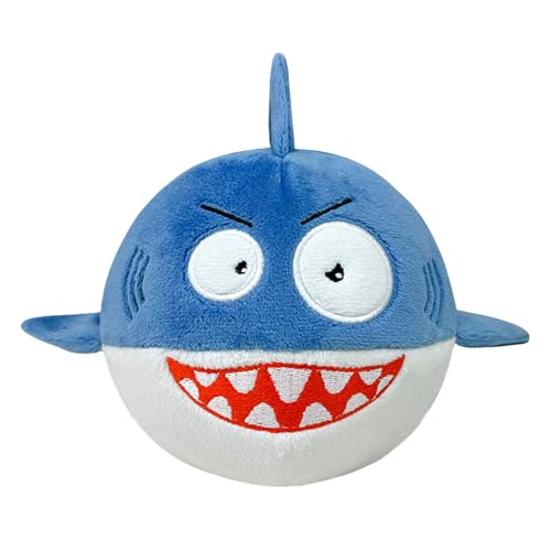 Nixiara Hundespielzeug, quietschendes Hundespielzeug, Zahlungsspielzeug, Cartoon Giggle Ball Tierspielzeug, tragbares Spielzeug für multifunktionales Spielmaterial von Nixiara