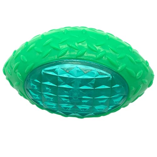Nixiara Hundespielzeugball, Fußball-Hundespielzeug,Blinkendes Fußball-Kauspielzeug Für Hunde | Tragbare Interaktive Leuchtende Elastische Bälle Für Mittelgroße Welpen Nixiara Hundespielzeugball, Fußball-Hundespielzeug,Blinkendes Fußball-Kauspielzeug Für Hunde | Tragbare Interaktive Leuchtende Elastische Bälle Für Mittelgroße Welpen von Nixiara