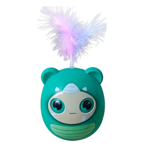 Nixiara Katzenfederspielzeug, interaktive Katzenspielzeug - Lustiger interaktiver Ball für Katzen und Kätzchen - Kreatives Haustier -Supplies Teaser Toy für Innen- und Außenübungen im Freien Nixiara Katzenfederspielzeug, interaktive Katzenspielzeug - Lustiger interaktiver Ball für Katzen und Kätzchen - Kreatives Haustier -Supplies Teaser Toy für Innen- und Außenübungen im Freien von Nixiara