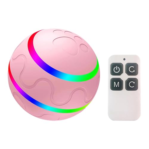 Nixiara LED Hundeball - Fernspielzeug, Smart Chew Ball | Interaktiver Haustierball Mit Hindernissensor, Wasserdicht Nixiara LED Hundeball - Fernspielzeug, Smart Chew Ball | Interaktiver Haustierball Mit Hindernissensor, Wasserdicht von Nixiara