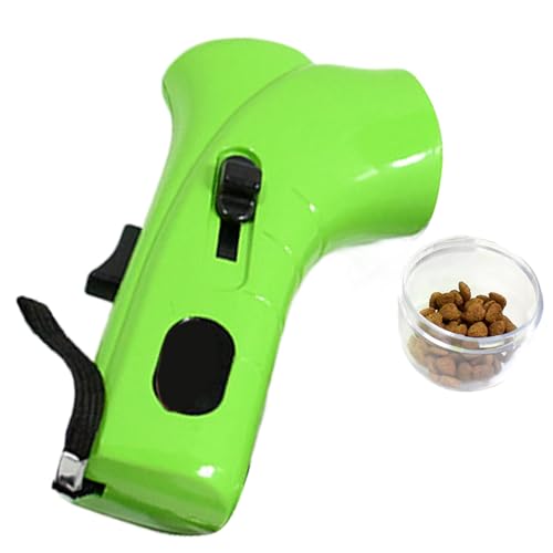 Nixiara Leckerli-Spender mit , handlicher Haustier-Snack-Shooter, Futterkatapult, interaktives Haustier-Training, Belohnungsspielzeug, Snack-Futterspender für lustiges Spielen mit Kätzchen von Nixiara