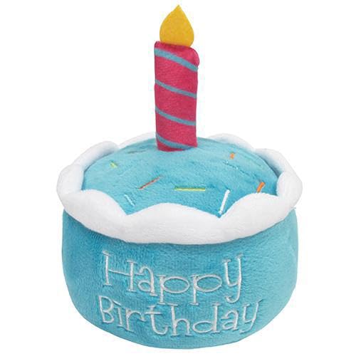Nixiara PhuSh Cake Dog Toy-Knochen, Flauschiges Geschenk | Bunte Welpen Geburtstagsspielzeug, Kauspielzeug Für Hunde Geräuschhunde Für Haustiere Feiern von Nixiara