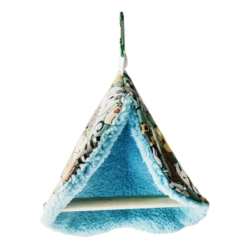 Papageienhaus, Vogel-Hängematte, weich, flauschig, flauschige Vogelhütte Hut Hützen mit einer Riemenscheibe, Vogelhaus, Schuppen, Hütte, Papageienhaus, Gr Papageienhaus, Vogel-Hängematte, weich, flauschig, flauschige Vogelhütte Hut Hützen mit einer Riemenscheibe, Vogelhaus, Schuppen, Hütte, Papageienhaus, Gr von Nixiara