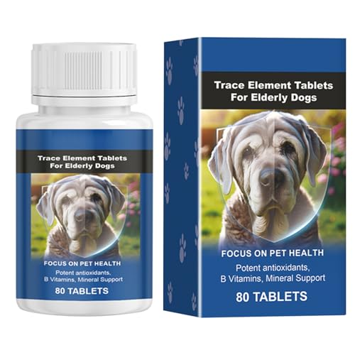 Senior Dogs Nahrungsergänzungsmittel - Alternde Haustiertabletten, Verdauungssteigerung | 80 Count Hip Gelenkfestigkeit Kautableser Für Hautgesundheit, Hundeunterstützungsformel Für Alte Hunde Mobilit Senior Dogs Nahrungsergänzungsmittel - Alternde Haustiertabletten, Verdauungssteigerung | 80 Count Hip Gelenkfestigkeit Kautableser Für Hautgesundheit, Hundeunterstützungsformel Für Alte Hunde Mobilit von Nixiara