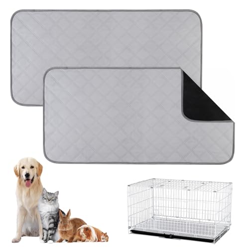 PIPI Pads für Meerschweinchen Käfig Einlagen, 2 Pack Unterlagen für Haustier, Teppich für Meerschweinchen-Käfig, Waschbare Kleintier Pee Pads, Super Absorbierendes PIPI-Pad für Kleintiere, Rutschfest PIPI Pads für Meerschweinchen Käfig Einlagen, 2 Pack Unterlagen für Haustier, Teppich für Meerschweinchen-Käfig, Waschbare Kleintier Pee Pads, Super Absorbierendes PIPI-Pad für Kleintiere, Rutschfest von Nizirioo