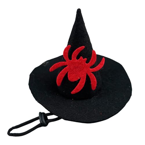 Njidher Hut für Hunde, Hexenhut für Katzen, Kostüm, verstellbar, für Party, Halloween, Karneval, Theater, Cosplay, Familie Njidher Hut für Hunde, Hexenhut für Katzen, Kostüm, verstellbar, für Party, Halloween, Karneval, Theater, Cosplay, Familie von Njidher