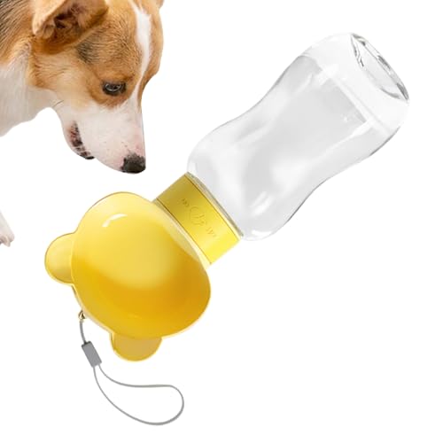 Njidher Tragbare Trinkflasche für Hunde – Schüssel für Wasser und Reise, auslaufsicherer Behälter mit Cartoon-Design für Zuhause, Outdoor, Park, Wandern, Camping, Kamin, Abenteuer Njidher Tragbare Trinkflasche für Hunde – Schüssel für Wasser und Reise, auslaufsicherer Behälter mit Cartoon-Design für Zuhause, Outdoor, Park, Wandern, Camping, Kamin, Abenteuer von Njidher