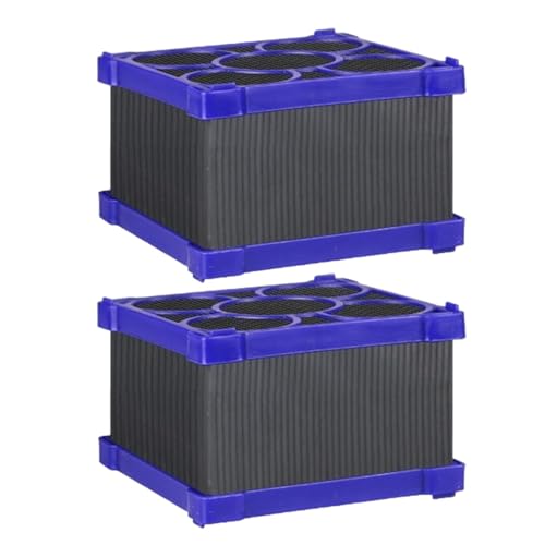 Aquarium Cube Filter | Aktivkohle Wasserfilter | Wassertank Filtrationswürfel | Würfelfilter mit Aktivkohle für starke Filtration und Absorption, Gewährleistung von sauberem und gesundem Wasser von Nkmujil