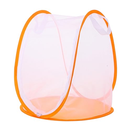 Butterfly Cage, Small Mesh Butterfly Habitat Enclosure with Zipper Foldable Design, Breeding House Garden, Yard, Nature Study, Ideal for Catching, Feeding and Butterflies von Nkmujil