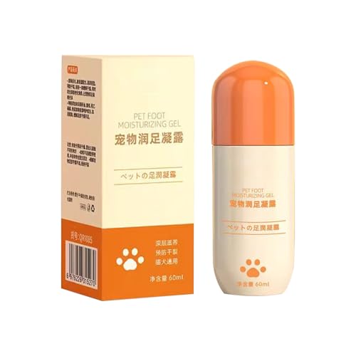 Dogs Paw Balm, Puppy Feet Moisturizer, Nourishing Care Cream Cracked Pads, Soothing Dryness Relief Dogs and Cats, Gentle Natural Formula for Healing Protection, Pet von Nkmujil