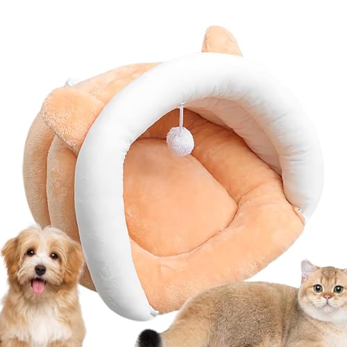 Hängendes Ball-Katzenbett | Katzenzelthaus | Waschbares Hundehöhlenbett | Kleines Hundekatzenbett, gemütliche Haustierhöhle, Plüschkatzenhaus 45 x 35 x 25 cm/17,72 x 13,78 x 9,84 Zoll für Welpen und K Hängendes Ball-Katzenbett | Katzenzelthaus | Waschbares Hundehöhlenbett | Kleines Hundekatzenbett, gemütliche Haustierhöhle, Plüschkatzenhaus 45 x 35 x 25 cm/17,72 x 13,78 x 9,84 Zoll für Welpen und K von Nkmujil
