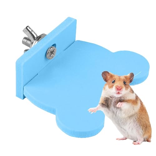Hamster Spielständer – Haustierständer Hamsterkäfig Brett – Stehender Kletterhamsterkäfig Chinchilla-Spielzeug, Kleintierspielzeug, Hamsterzubehör Hamster Spielständer – Haustierständer Hamsterkäfig Brett – Stehender Kletterhamsterkäfig Chinchilla-Spielzeug, Kleintierspielzeug, Hamsterzubehör von Nkmujil