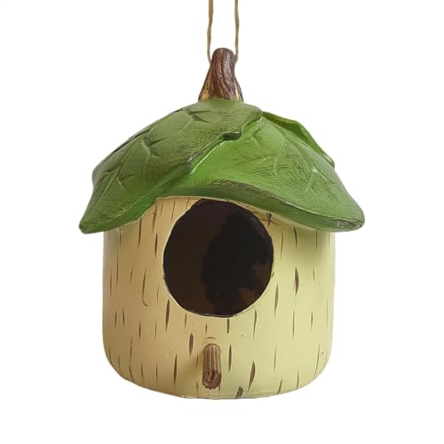 Handgefertigte Vogelhäuser für den Außenbereich, Nistkästen aus Harz, Vogelhaus- , wasserdichte Vogelhäuser im Freien, sonnenfester Nistkasten, Garten-Vogelhaus- , Vogelnest für den Handgefertigte Vogelhäuser für den Außenbereich, Nistkästen aus Harz, Vogelhaus- , wasserdichte Vogelhäuser im Freien, sonnenfester Nistkasten, Garten-Vogelhaus- , Vogelnest für den von Nkmujil