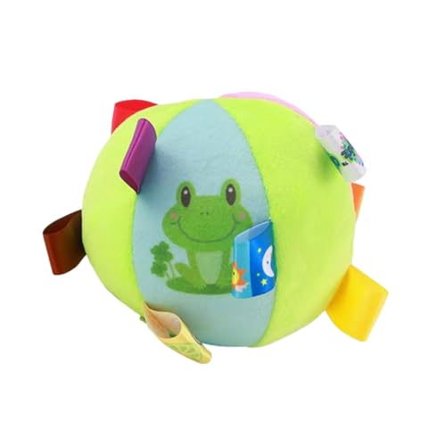 Interaktives Plüschspielzeug, niedlicher Plüschball, Stimmspielzeug mit Glocke, weiches Haustierzubehör, Hundespielzeug für kleine, mittelgroße und große Hunde Interaktives Plüschspielzeug, niedlicher Plüschball, Stimmspielzeug mit Glocke, weiches Haustierzubehör, Hundespielzeug für kleine, mittelgroße und große Hunde von Nkmujil