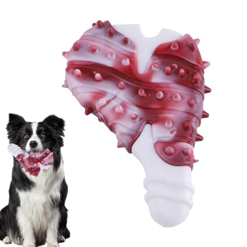 Kauspielzeug für Hunde, Knochenform, unzerstörbare Zahnstäbe, robuster Hundekauknochen für große, mittelgroße und kleine Hunde Kauspielzeug für Hunde, Knochenform, unzerstörbare Zahnstäbe, robuster Hundekauknochen für große, mittelgroße und kleine Hunde von Nkmujil