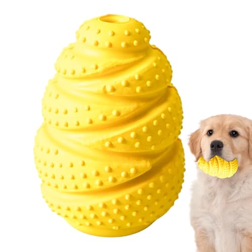 Nkmujil Futterspender Hundespielzeug - Kau-Leckerli-Spender Spielzeug für Haustier - Zahnspielzeug mit erhöhten Punkten für Hundefutterverteilung, Training, u Nkmujil Futterspender Hundespielzeug - Kau-Leckerli-Spender Spielzeug für Haustier - Zahnspielzeug mit erhöhten Punkten für Hundefutterverteilung, Training, u von Nkmujil