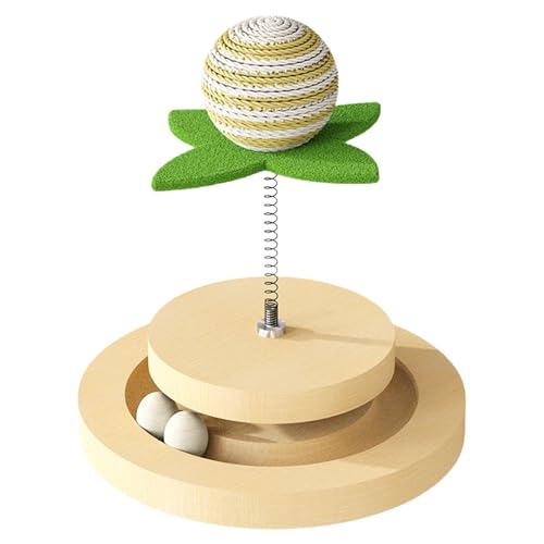 Nkmujil Interactive Cat Toy, Cat Toy Springs, Cat Scratching Ball, Cat Toy Wand, Automatic Cat Toy, Indoor Cat Toys, Automatic Cat Toy for Indoor, Home, Attracting Your Cat's Attention Nkmujil Interactive Cat Toy, Cat Toy Springs, Cat Scratching Ball, Cat Toy Wand, Automatic Cat Toy, Indoor Cat Toys, Automatic Cat Toy for Indoor, Home, Attracting Your Cat's Attention von Nkmujil